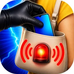 Ikon Alarm Anti-Pencurian Ponsel